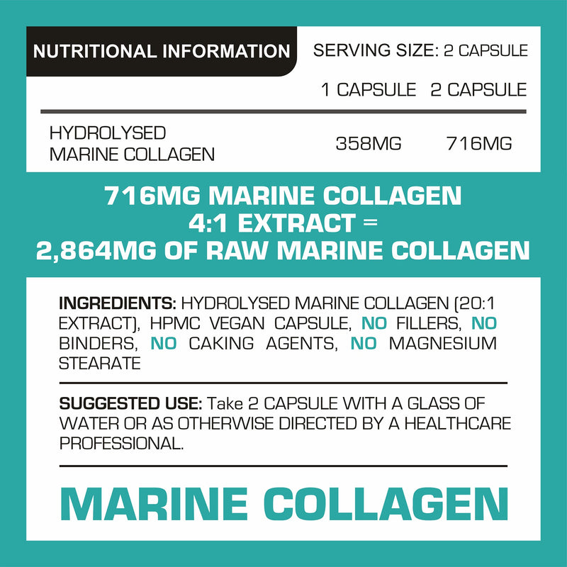 PROELITE Marine Collagen Capsules
