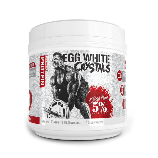 5% Nutrition Egg White Crystals Legendary Series 379g