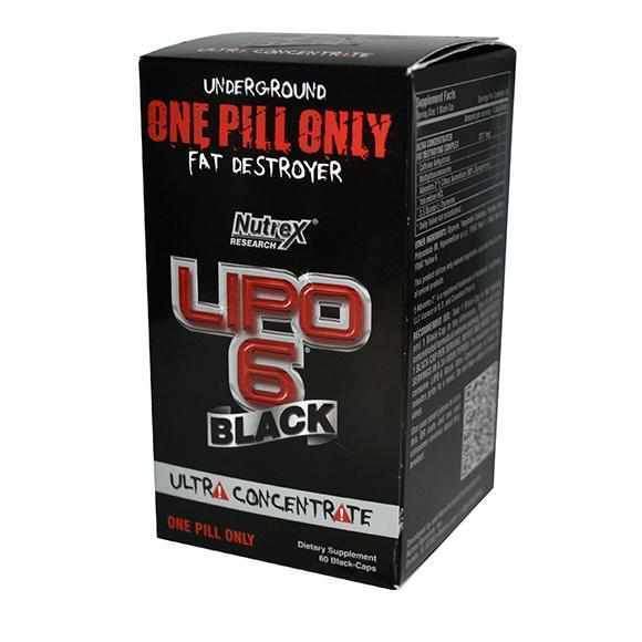 Nutrex Research Lipo 6 Black Ultra Concentrate 60 Capsules-Diet & Weight Management-londonsupps