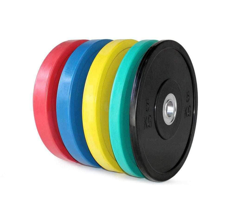 TnP Accessories Olympic Barbell Rubber Bumper Weight Set-Barbell Sets-londonsupps