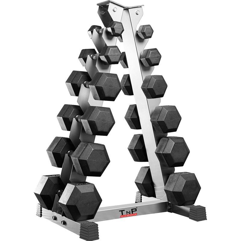 Buy TnP Accessories Dumbbells Rack -Silver- XQRY-A30