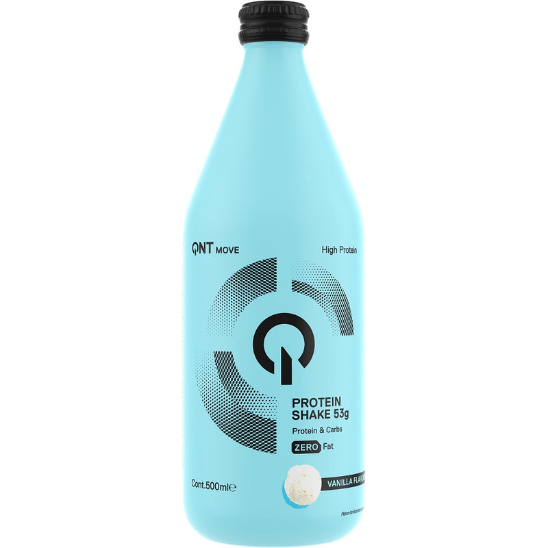 QNT Protein Recovery Shake 1x500ml Glass Bottle