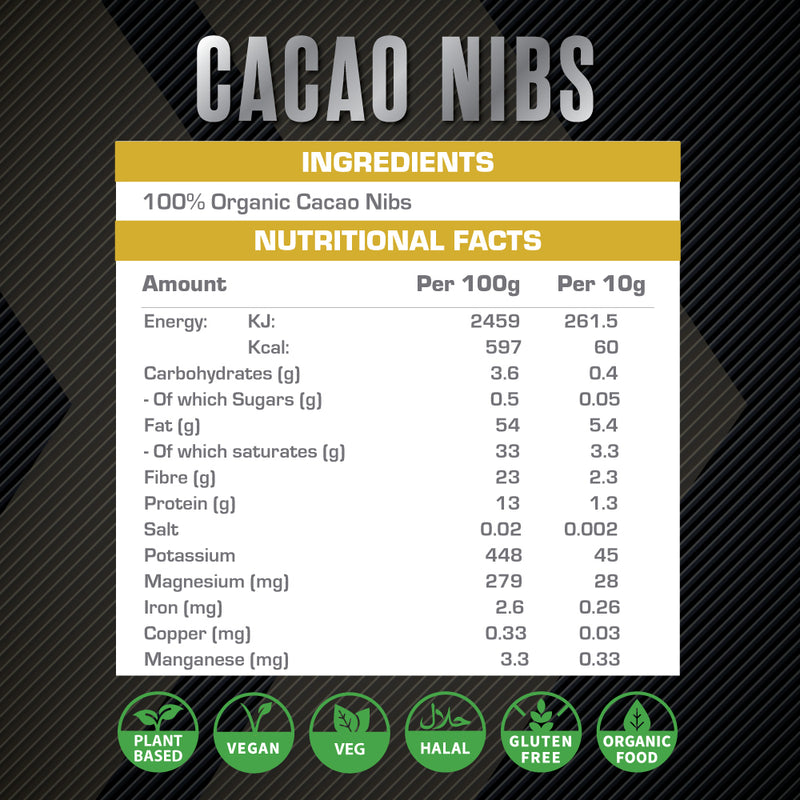 XCelerate Nutrition Cacao Nibs