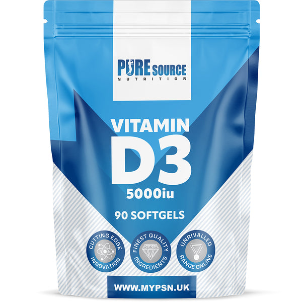 PSN Vitamin D3 5000iu Softgels