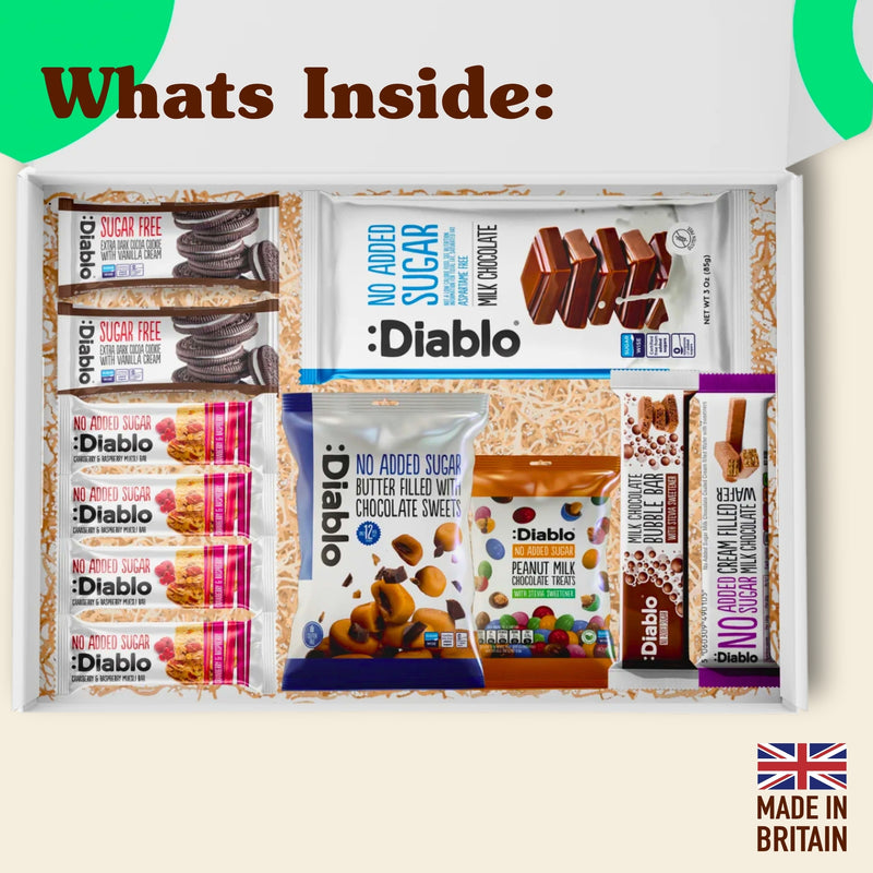Guiltfree Diablo No Added Sugar Hamper Box - 3 (11 Items)