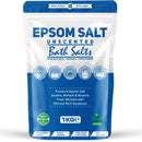Pure Source Nutrition Epsom Salt 1kg Pouch