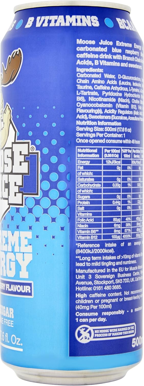 Muscle Moose, Moose Juice 12x500ml