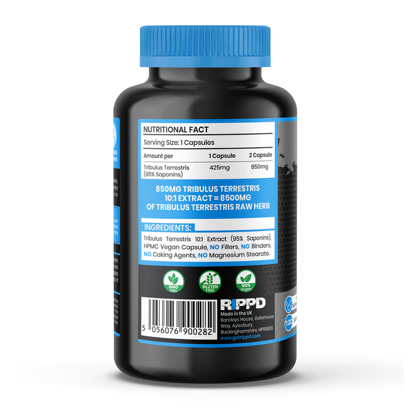 RIPPD Tribulus Terrestris Capsules