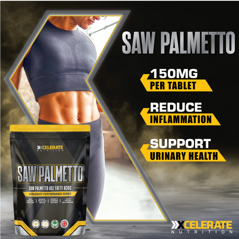 XCelerate Nutrition Saw Palmetto Tablets