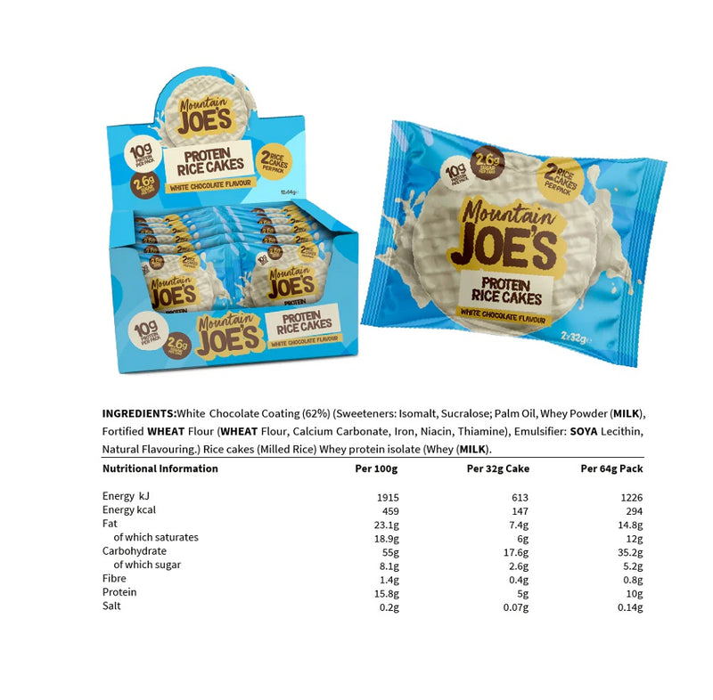 Mountain Joe's Rice Cake 12x64g