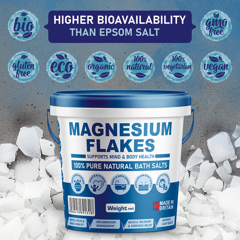 Pure Source Nutrition Magnesium Flakes - Bucket