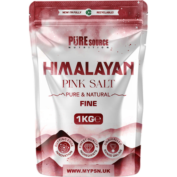Pure Source Nutrition Himalayan Pink Salt 1Kg Fine