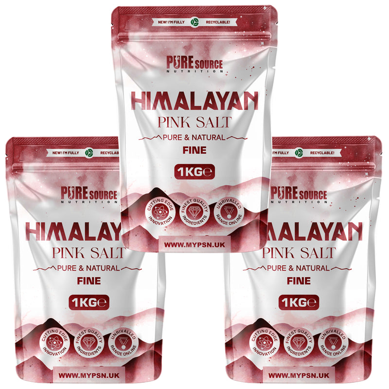 Pure Source Nutrition Himalayan Pink Salt 1Kg Fine