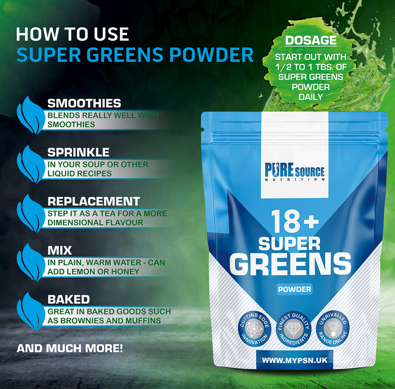 Pure Source Nutrition Super Greens Powder