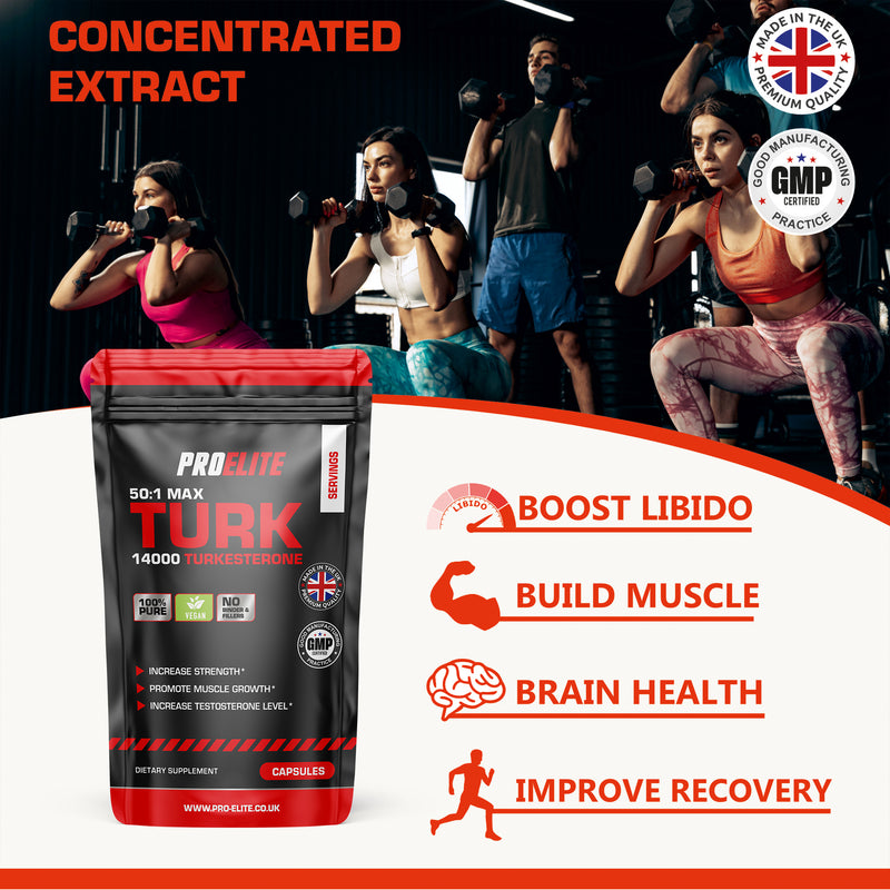 Pro-Elite TURK Turkesterone Vegan Capsules