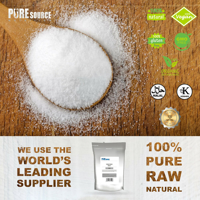 Pure Source Nutrition Dead Sea Salt Coarse - White Label