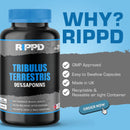 RIPPD Tribulus Terrestris Capsules