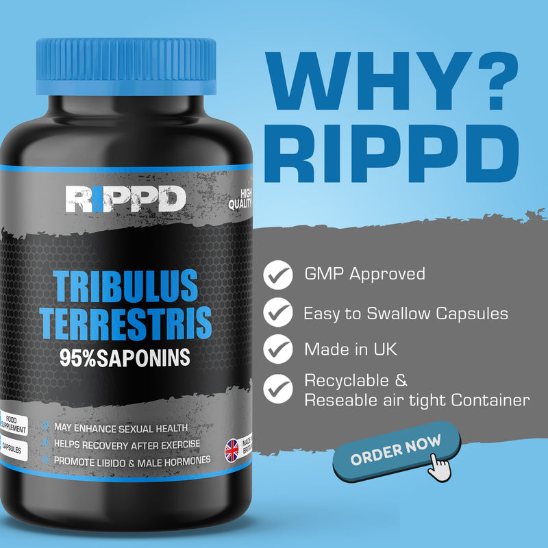 RIPPD Tribulus Terrestris Capsules