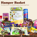 Vegan Vegetarian Food Gift Hamper Basket Sweet Chocolate Selection Bars Snacks