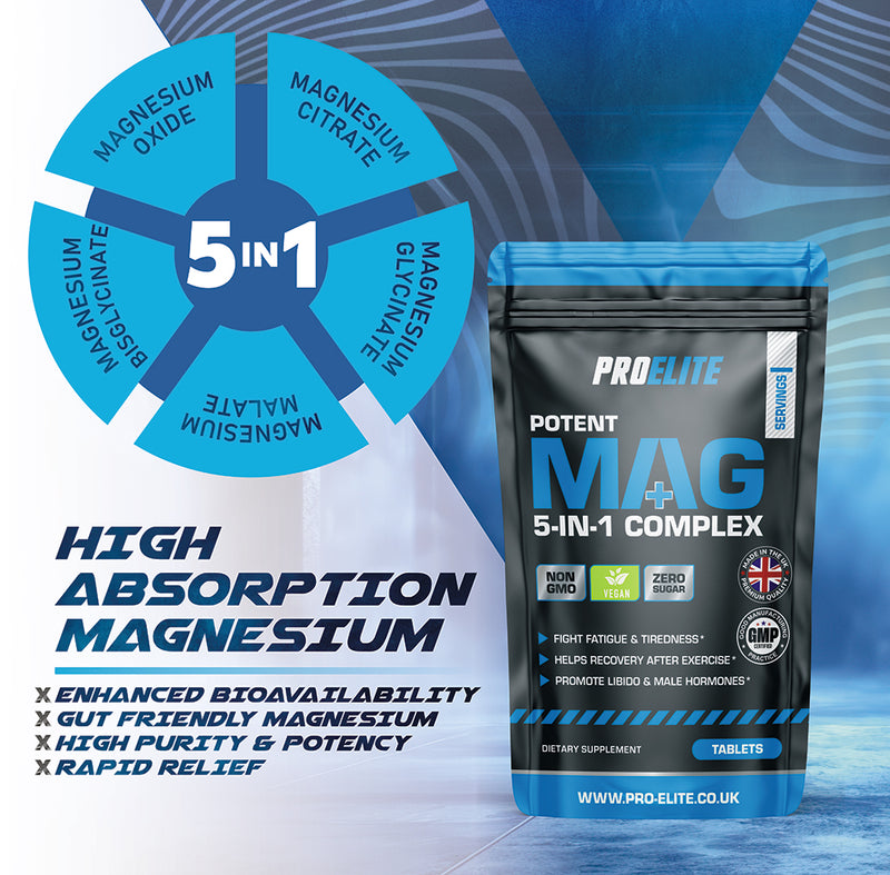 PROELITE MAG+ 5IN1 Complex Tablets