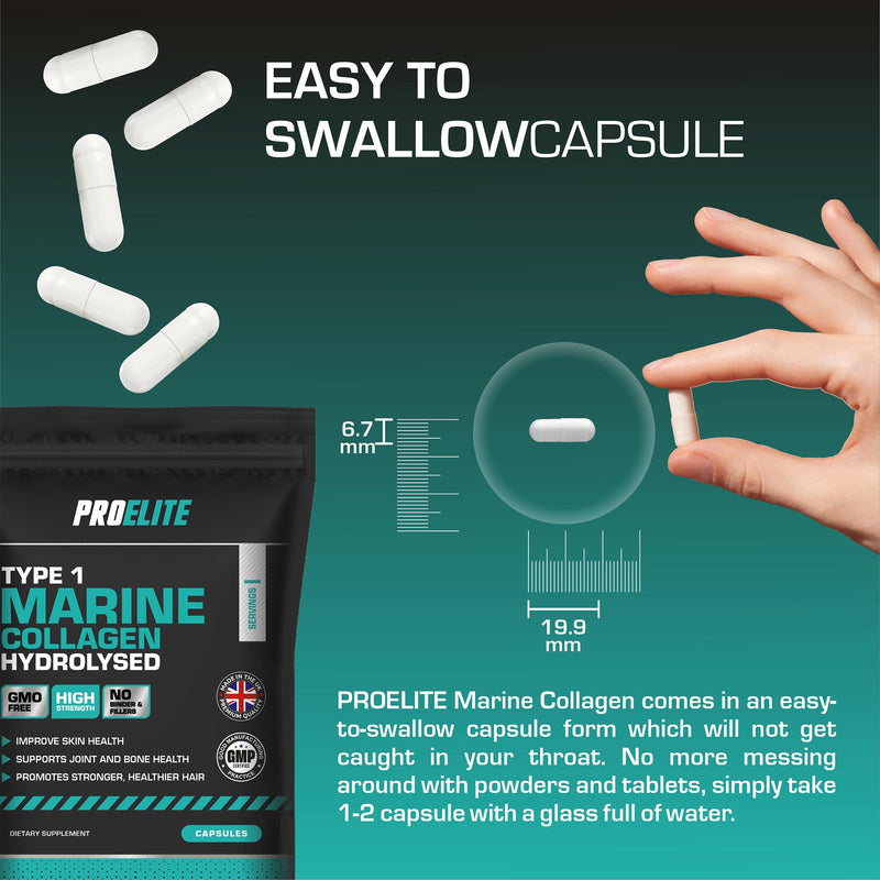 PROELITE Marine Collagen Capsules