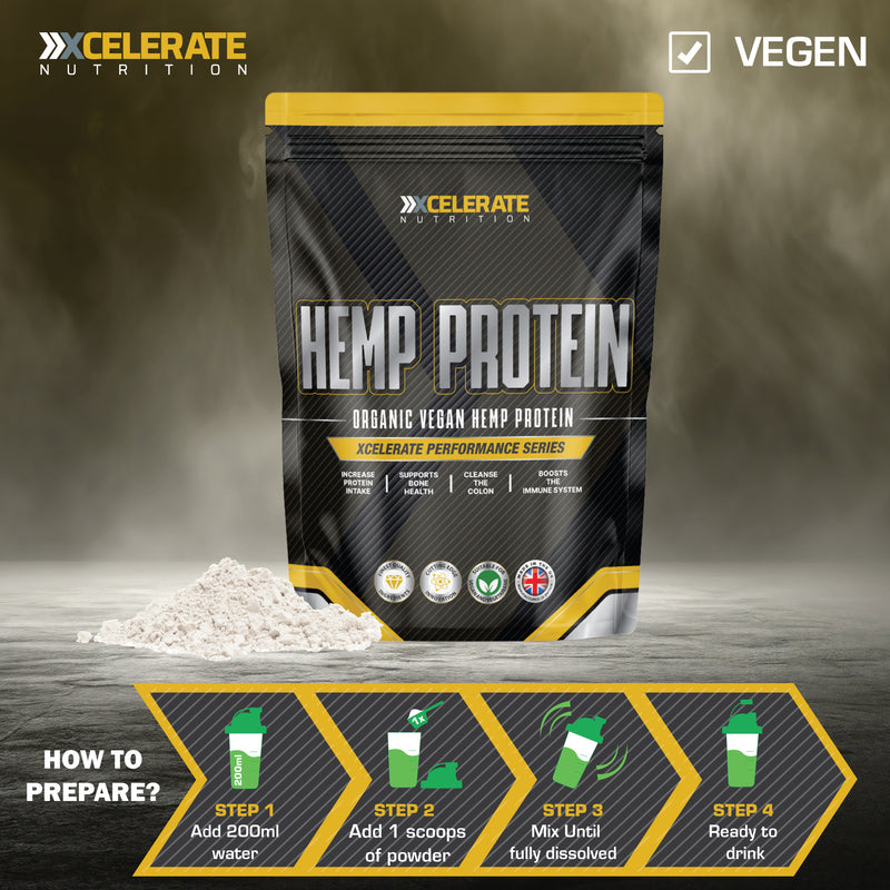 XCelerate Nutrition Hemp Powder