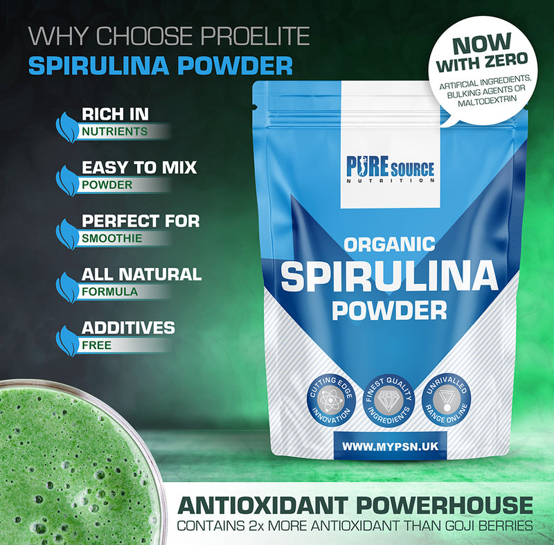PSN Organic Spirulina Powder