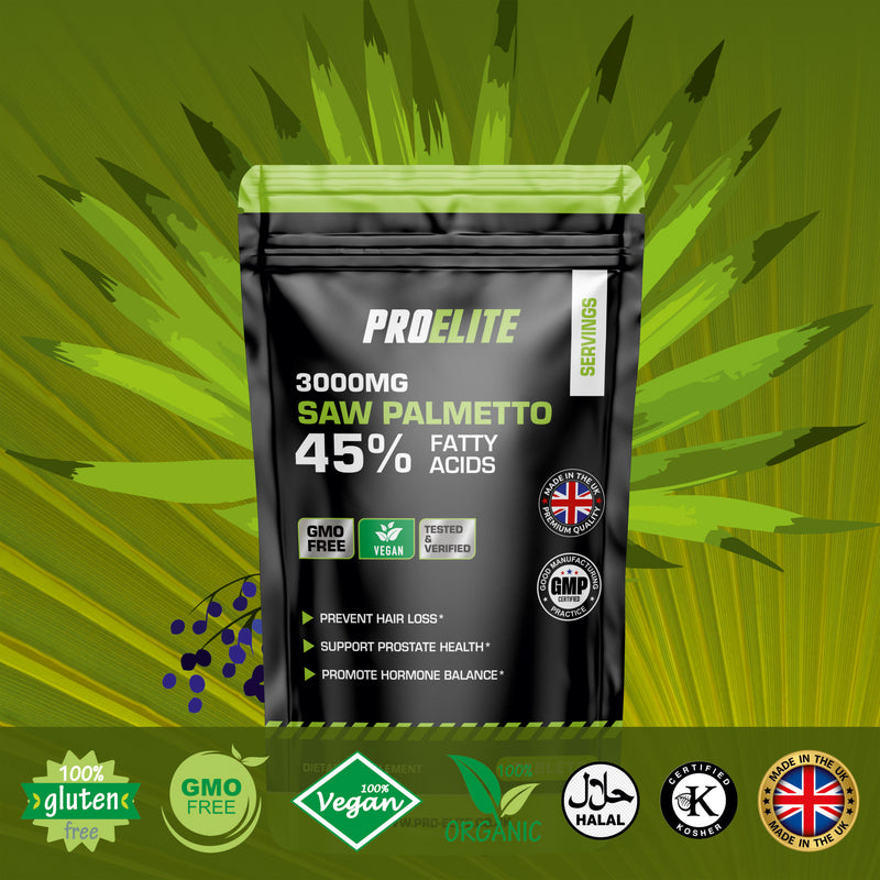Pro-Elite Saw Palmetto (45% FattyAcids) Tablets