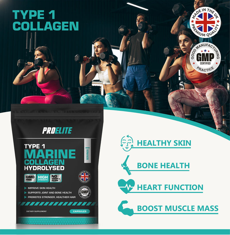 PROELITE Marine Collagen Capsules