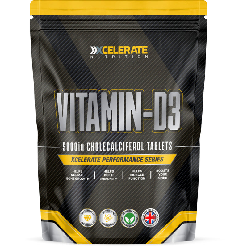 XCelerate Nutrition Vitamin D3 Tablets