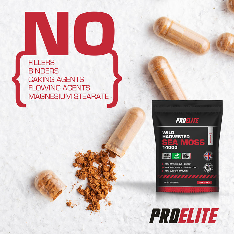 PROELITE Sea Moss Vegan Capsules