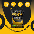 GuiltFree Sugar Free Liquorice Toffees 75g