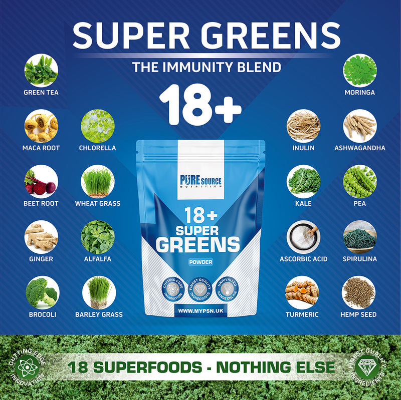 Pure Source Nutrition Super Greens Powder