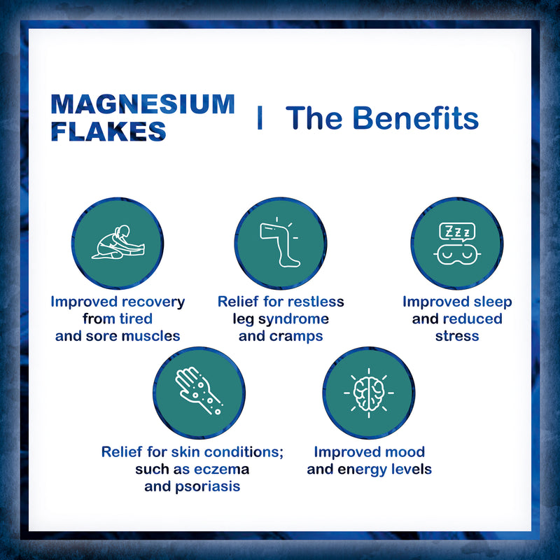 Pure Source Nutrition Magnesium Flakes 1kg Pouch