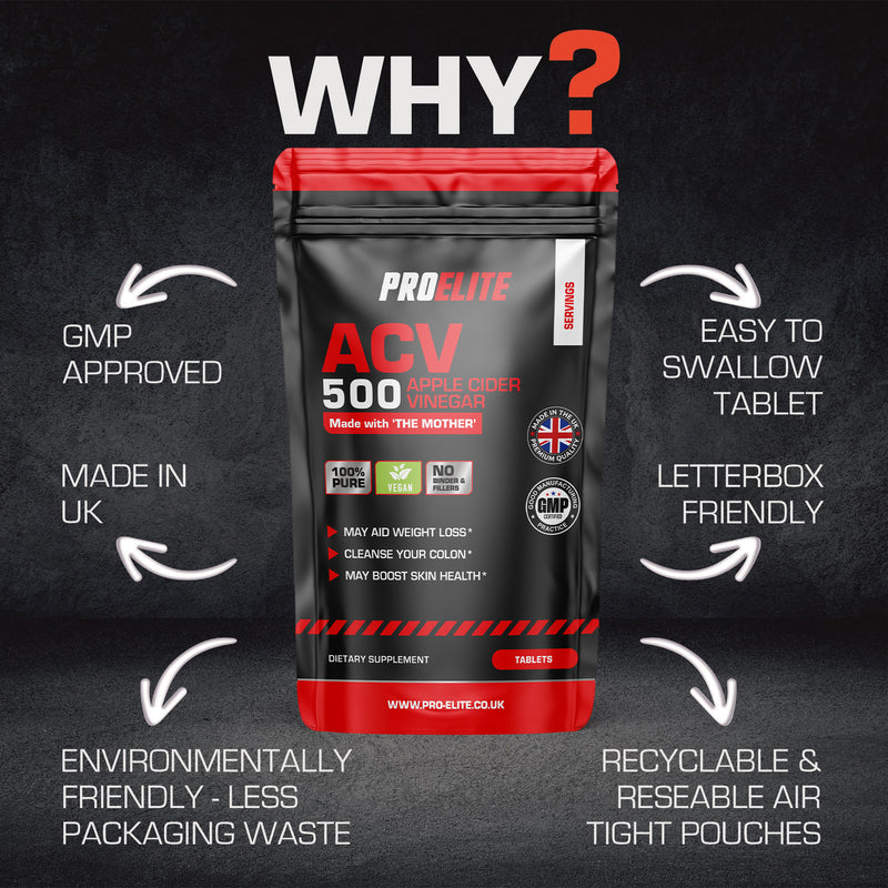 Pro-Elite Apple Cider Vinegar Tablets