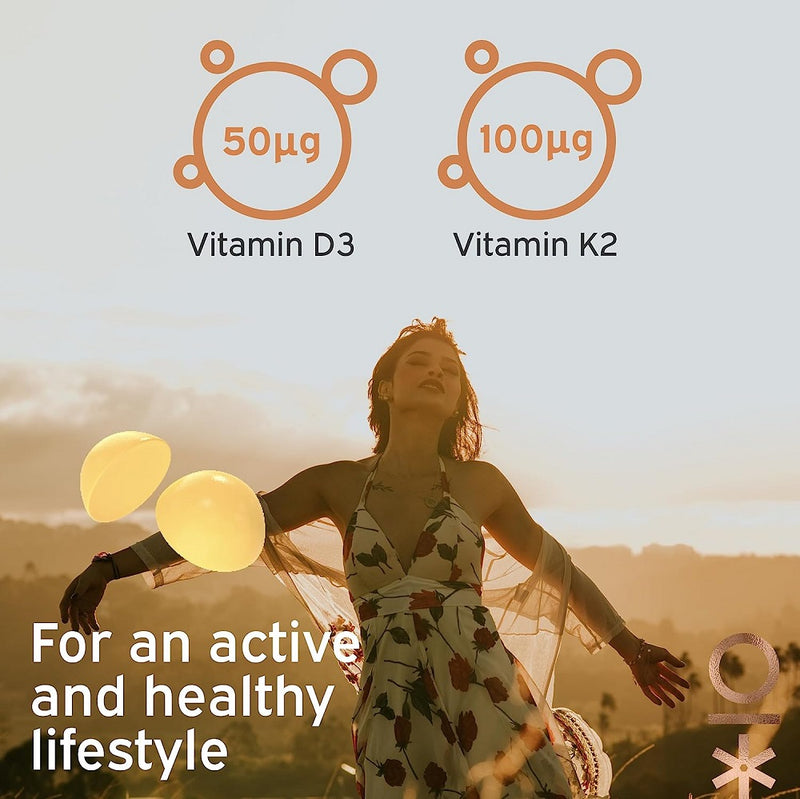 Nutriburst D3 + K2 - 60 Gummies