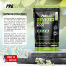 Pro-Elite Ginkgo Biloba 6000 Vegan Tablets