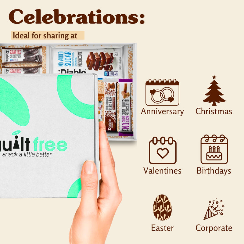 Guiltfree Diablo No Added Sugar Hamper Box - 3 (11 Items)