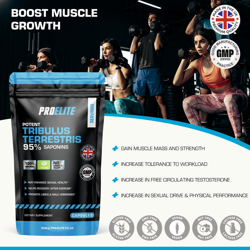 Pro-Elite Tribulus Terrestris Vegan Capsules