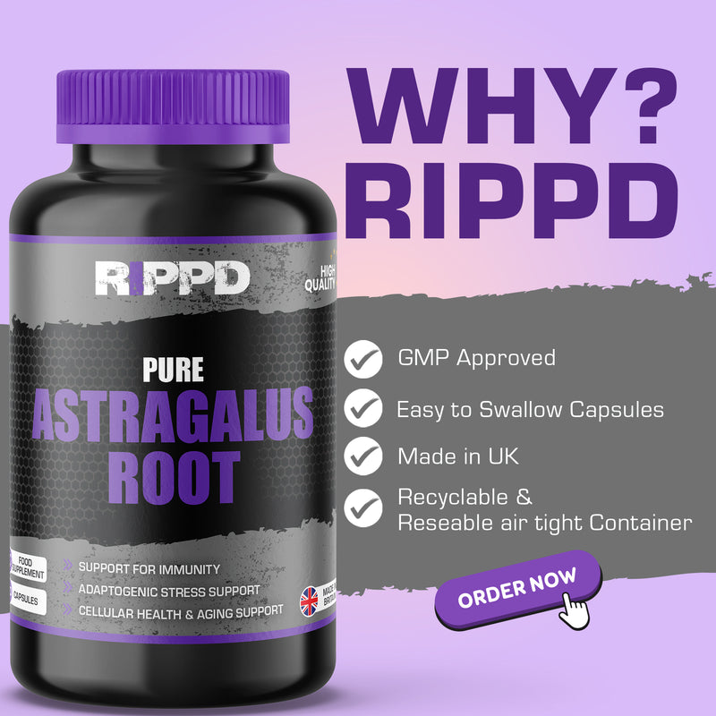 RIPPD Astragalus 120 Capsules