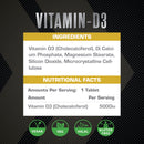 XCelerate Nutrition Vitamin D3 Tablets