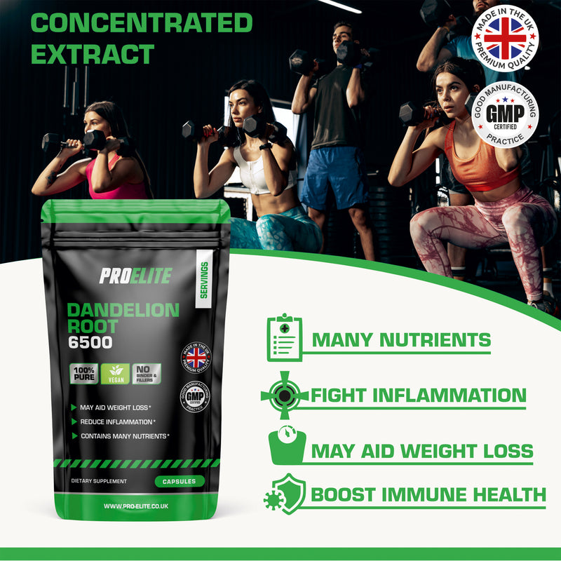 PROELITE Dandelion Root Capsules