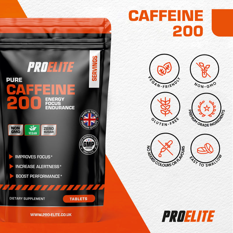 Pro-Elite Caffeine Vegan Tablets