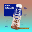 USN Protein Fuel 40 RTD 6 x 500ml High Protein Ready To Drink Shake