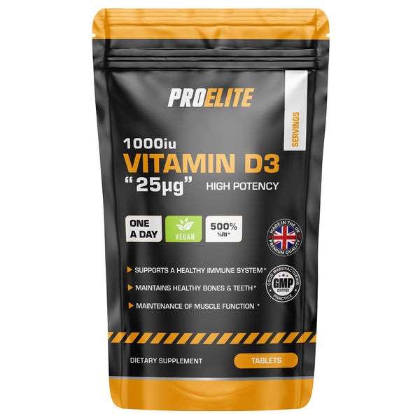 PROELITE Vitamin D3 1000iu Tablets