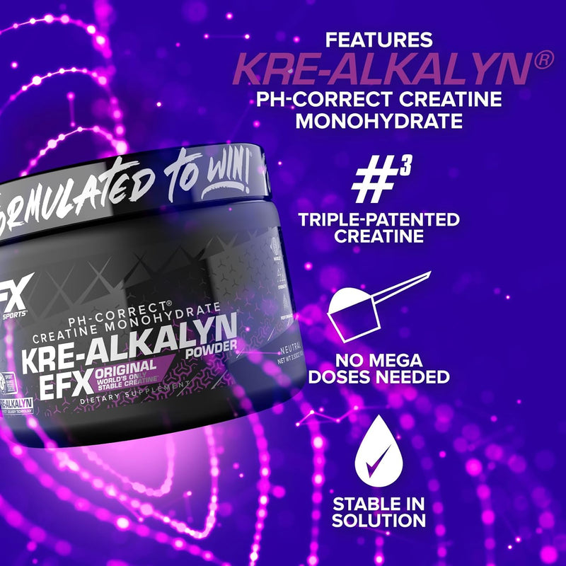 All American EFX Kre-Alkalyn Powder 210g-220g
