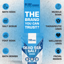 Pure Source Nutrition Dead Sea Salt - Coarse - 100g - 25kg