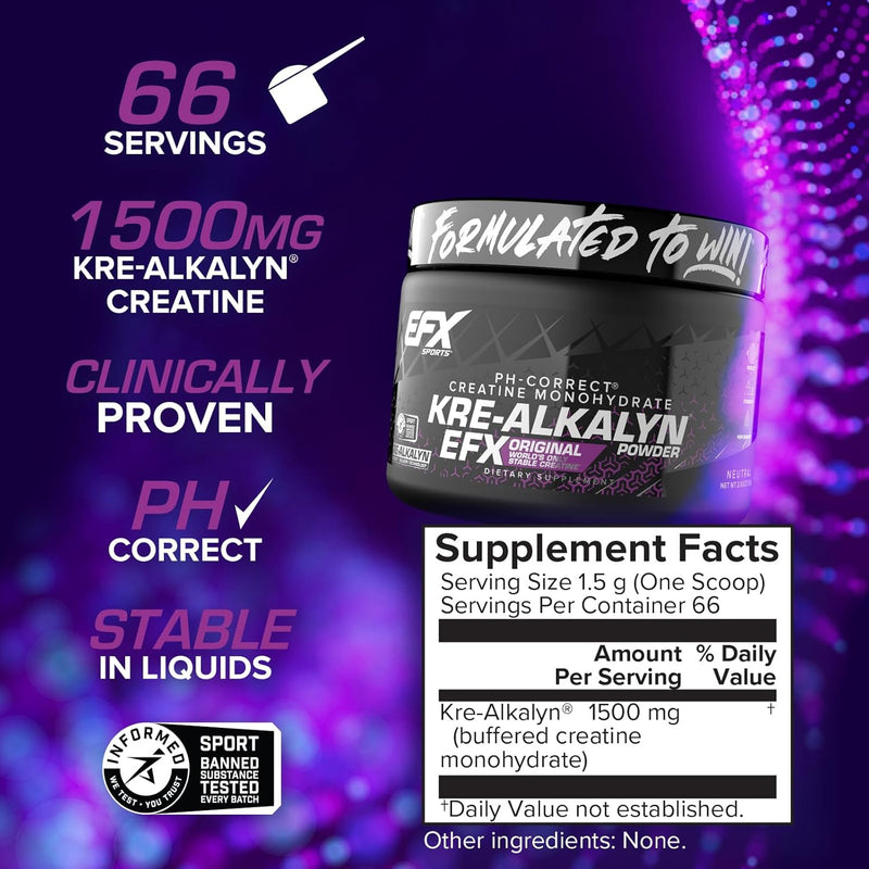 All American EFX Kre-Alkalyn Powder 210g-220g
