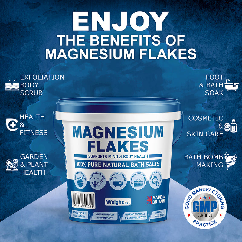 Pure Source Nutrition Magnesium Flakes - Bucket