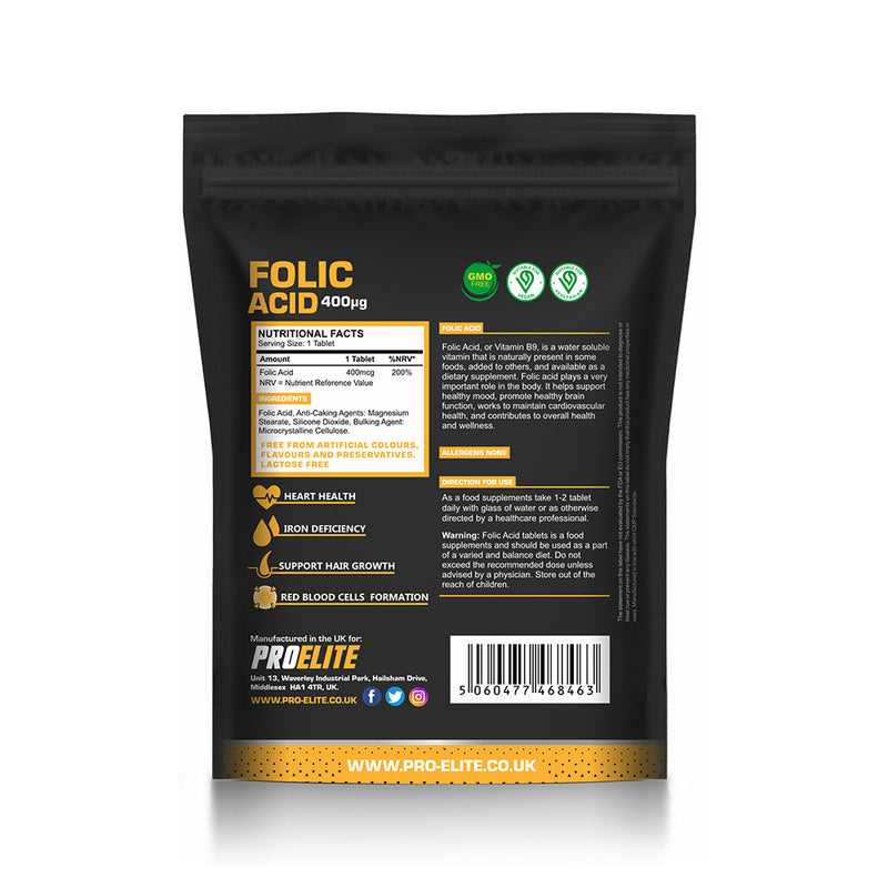 PROELITE Folic Acid Tablets